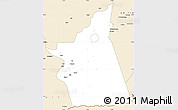 Classic Style Simple Map of Kyabe