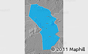 Political Map of Sarh, desaturated