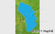 Political Map of Sarh, satellite outside