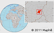 Gray Location Map of Am Dam