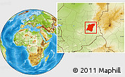 Physical Location Map of Am Dam