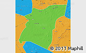 Political Map of Am Dam