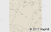 Shaded Relief Map of Am Dam