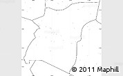 Blank Simple Map of Am Dam, no labels