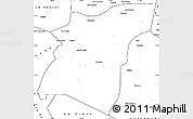 Blank Simple Map of Am Dam