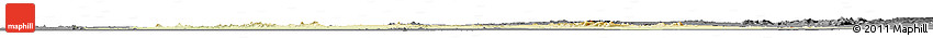 Physical Horizon Map of Goz Beida, darken, desaturated