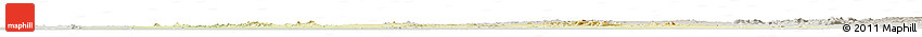 Physical Horizon Map of Goz Beida, lighten, semi-desaturated