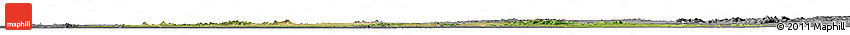 Satellite Horizon Map of Goz Beida, desaturated