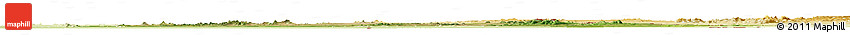 Satellite Horizon Map of Goz Beida, physical outside