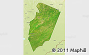 Satellite 3D Map of Am Timan, physical outside