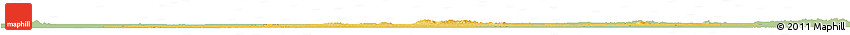 Savanna Style Horizon Map of Am Timan, single color outside