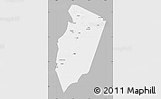 Gray Map of Am Timan, single color outside