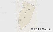 Shaded Relief Map of Am Timan, lighten