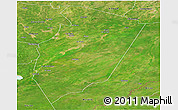 Satellite Panoramic Map of Am Timan
