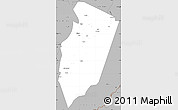 Gray Simple Map of Am Timan