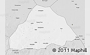 Silver Style 3D Map of Kelo