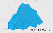 Political Map of Kelo, cropped outside