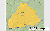 Savanna Style Map of Kelo