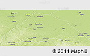 Physical Panoramic Map of Kelo
