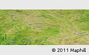 Satellite Panoramic Map of Kelo