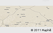 Shaded Relief Panoramic Map of Kelo