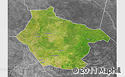 Satellite 3D Map of Lai, desaturated