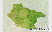 Satellite 3D Map of Lai, lighten