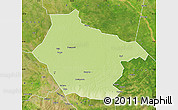 Physical Map of Lai, satellite outside