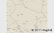 Shaded Relief Map of Lai