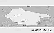 Gray Panoramic Map of Lai