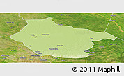 Physical Panoramic Map of Lai, satellite outside
