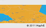 Political Panoramic Map of Lai