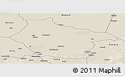 Shaded Relief Panoramic Map of Lai
