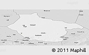 Silver Style Panoramic Map of Lai
