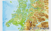 Physical 3D Map of Aisen (Is.)