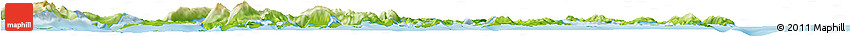 Physical Horizon Map of Guaitecas (Is.)