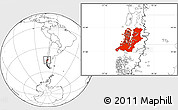 Blank Location Map of AISEN