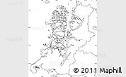 Blank Simple Map of AISEN, no labels