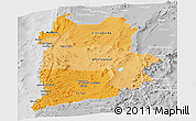 Political Shades Panoramic Map of ANTOFAGASTA, lighten, desaturated