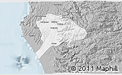 Gray 3D Map of Los Alamos