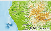 Physical 3D Map of Los Alamos