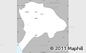 Gray Simple Map of Los Alamos
