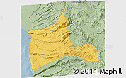 Savanna Style 3D Map of ARICA