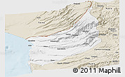 Classic Style Panoramic Map of Arica