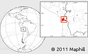 Blank Location Map of ARICA