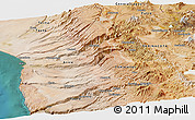 Satellite Panoramic Map of ARICA