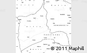 Blank Simple Map of ARICA