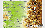 Physical 3D Map of BIOBIO