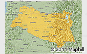 Savanna Style 3D Map of BIOBIO