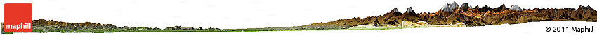 Physical Horizon Map of BIOBIO, darken